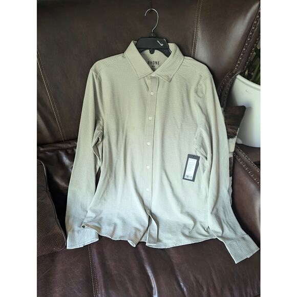 Rhone Commuter Seersucker Button Down - Slim Fit - Picture 1 of 2